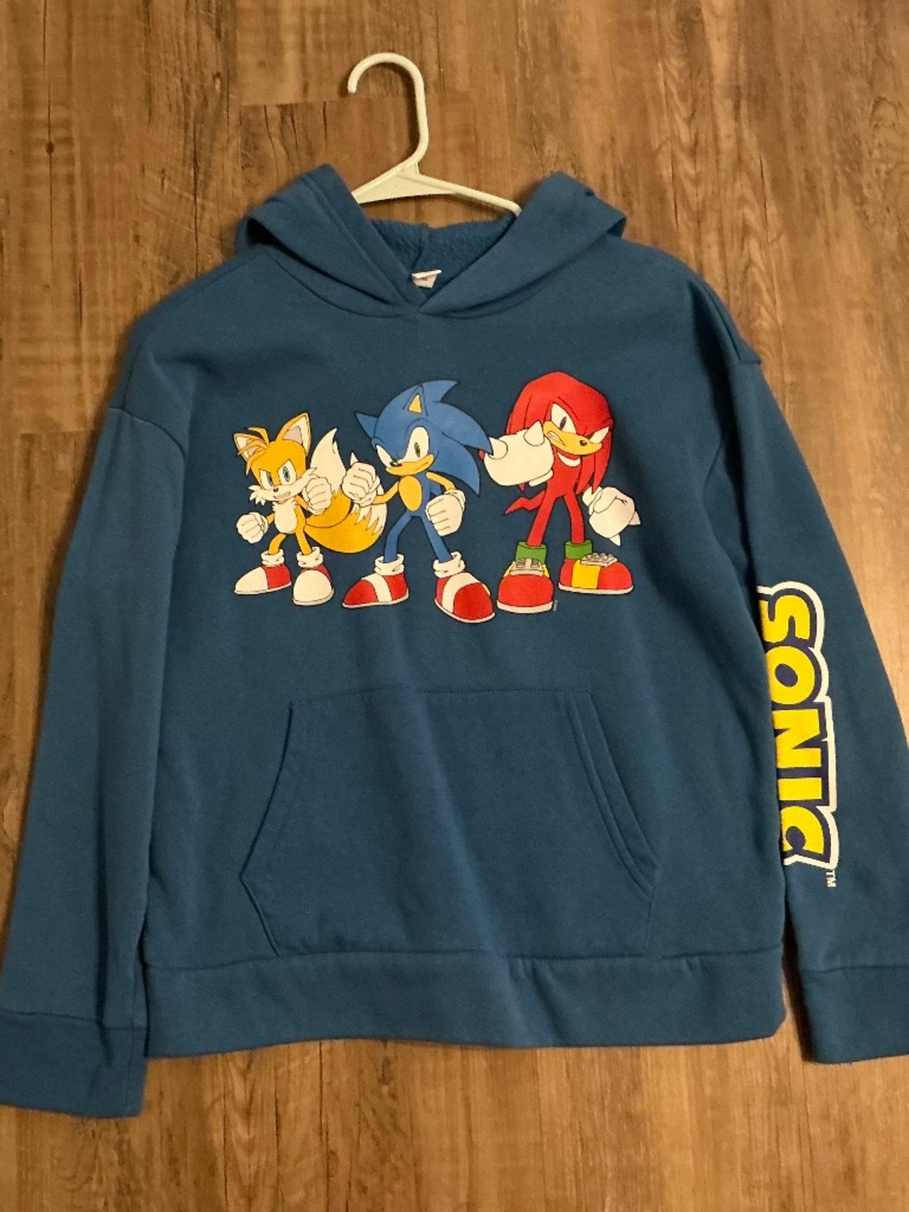 Old Navy Kids Sonic the Hedgehog Graphic Pullover Hoodie, size XL( youth)